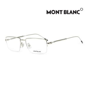 (국내당일발송) 몽블랑 명품 안경테 MB0113O 001 반무테 메탈 남자 여자 안경