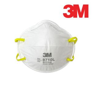 3M 방진 마스크 8710L 안면부 여과식 방진2급 1