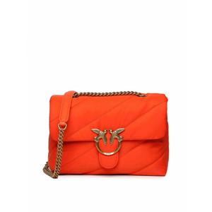 [PINKO] 라프리마 여성 크로스 바디 가방 러브 백 퀼티드 패브릭 숄더 100038A05FB00Q 오렌지 /8
