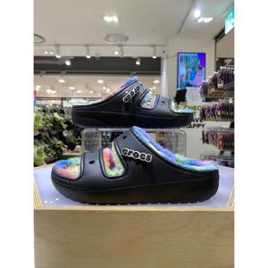 [크록스][크록스] 클래식 코지 스프레이 208046-0C4 블랙/멀티 (