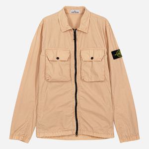 스톤아일랜드 와펜패치 투포켓  남성 오버 셔츠 자켓 7515113WN V0182