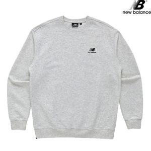 뉴발란스 NBNCD11023-LG 에센셜 빅로고 맨투맨 남녀공용 긴팔티