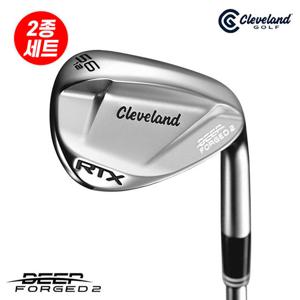 [2종세트]던롭코리아 클리브랜드 RTX 딥 포지드2 웨지 DYNAMIC GOLD