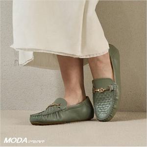 [엘칸토]초경량 쿠션UP 로퍼 여성 드라이빙슈즈 1WC07X_GN