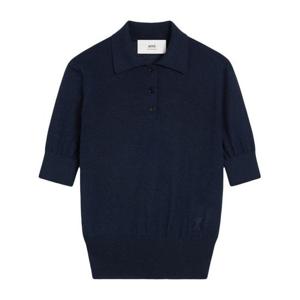 아미 후드 티셔츠 FPL166KN0066 4011 BLEU MARINE