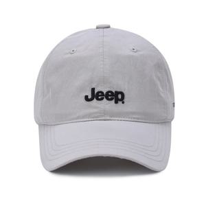 [지프]남여공용) 스몰로고 원터치 나일론 버클 볼캡 그레이 모자 JQ0GCU391