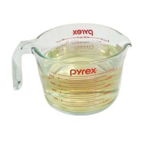 파이렉스 유리 계량컵 대 1000ml 눈금 저울컵