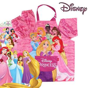 프린세스 유아동 어린이집 유치원 미술방수앞치마세트