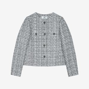 [베스띠벨리]포켓 트위드 자켓 BKJAC7101