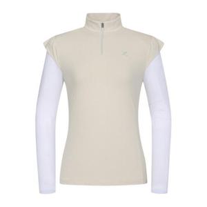 JDX HC06 여성 셔링 소매 ICE SHOT 티셔츠(X1TLW6402LI) X1TLW6402