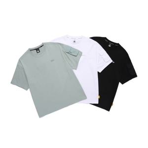 N252MTS910 NRN 소매 포켓 세미오버핏 반팔 티셔츠 3종택 1