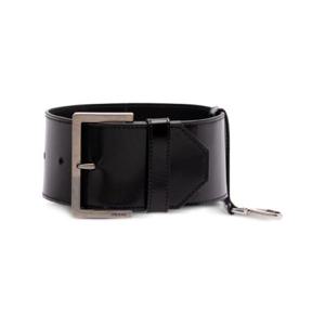 프라다 로고 버클 레더 팔찌 1665684