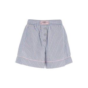 가니 로고 패치 스트라이프 쇼츠 1985735