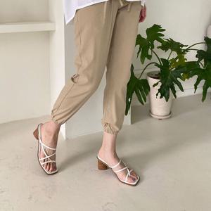 F006837_허리밴딩 여름조거바지 린넨통바지