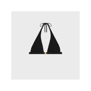 셀린느 트리오페 로고 장식 비키니 탑 1985207