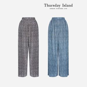 [Thursday Island] 허리 밴딩 일자 팬츠(T234MPT236W)