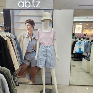 Ab.f.z DP01 셋업반밴딩투턱5부팬츠 AFZ1QPA1