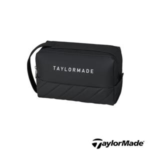 [테일러메이드]골프 가방 TCBPO9502 (UN778) TM25 마카롱 II 파우치 블랙 이중포켓 구조 경량 손가방
