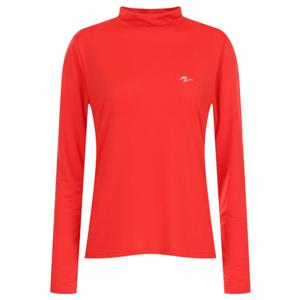 샵앤) 여성 반복 쿨링 잔줄 이너겸용 스판 긴팔 등산 티셔츠 DW-WSH-20601-O레드