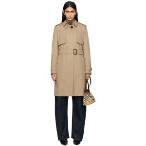 맥케이지 트렌치코트 베이지 윈 트렌치 코트 251015F067000