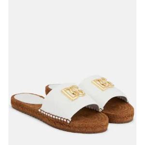 돌체앤가바나 임벨리시드 레더 에스파드리유 P00769896