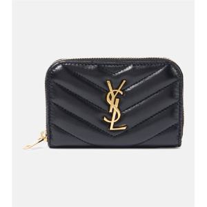 생로랑 Cassandre 마틀라세 레더 동전 지갑 P01012446