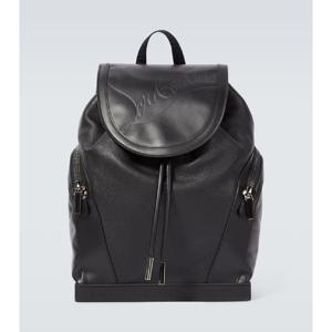 크리스찬루부탱 Explorafunk 로고 레더 백팩  P00896161