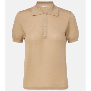 몽클레어 로고 코튼 블렌드 폴로 셔츠 P01026306