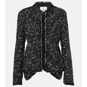 몽클레어 Verneuil 페플럼 트위드 재킷 P01026281