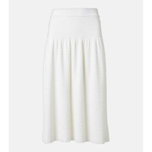 로로피아나 Dora Baltea 실크 코튼 미디 스커트  P01011817