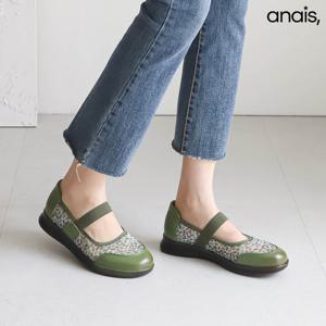 [아나이스] 플라워 망사 밴딩 단화 3cm_25S270 [무료배송]