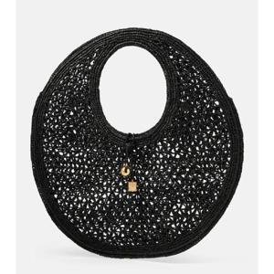 쟈크뮈스 Le Rond Spiaggia 라피아 토트 백 P00949888