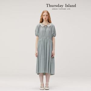 [Thursday Island] 레이스카라 원피스(T234MOP632W)