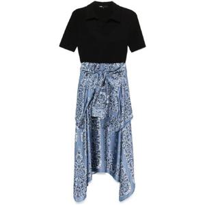 마쥬 패널 미디 드레스 MFPRO04216D051