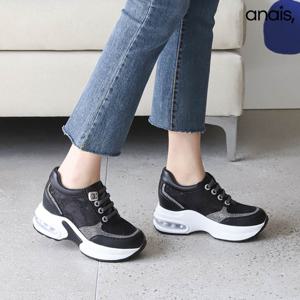 [아나이스] 블링 키높이 스니커즈힐 8cm_25S288 [무료배송]