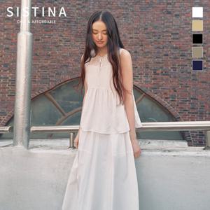 [SISTINA] 인기 셔링 밴딩 플레어 스커트_AWWSKP21070