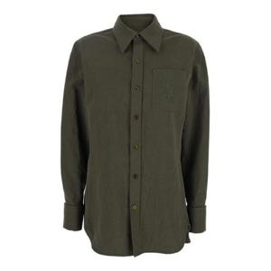 생로랑 생로랑 그린 셔츠   블라우스 2034798