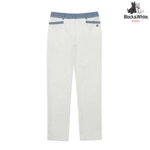 [블랙앤화이트] 여성 봄 린넨믹스 기본핏 10부바지 5033LZWP_WHITE