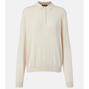 로로피아나 Ice Wish 니트 코튼 폴로 셔츠 P01011799