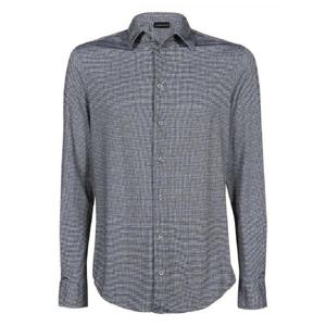 25 FW 엠포리오아르마니 하운즈투스 패턴 셔츠 H31SM0C12F9 TP436581685