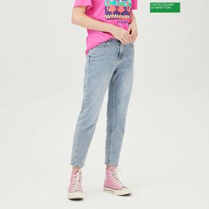 베네통 아이스워싱 배기 데님 팬츠 BADPB6531