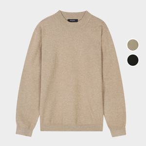 [버커루]남성 베이직 반 폴라넥 니트 티셔츠 B234KT350P