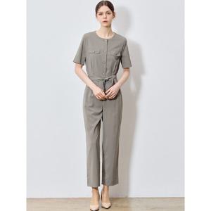 [쉬즈미스][쉬즈미스(SHESMISS)] 우아한핏 벨티드 플랩 점프수트