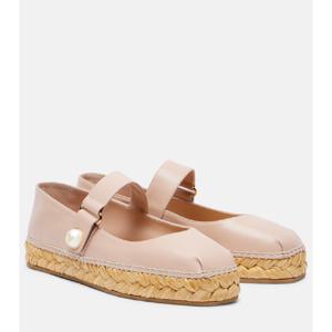 지미추 Fayence 레더 에스파드리유 P01071251