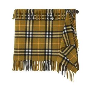 버버리 버클 스트랩 체크 프린지 스커트 1701054