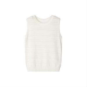 [요하넥스]라운드 슬리브 니트탑Z5B5N107