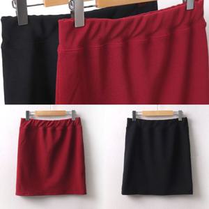 빅사이즈 데일리 코드 스커트 DWW6535 미니 치마