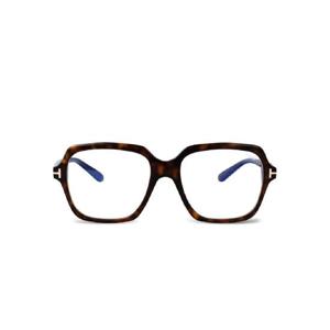 톰포드 톨토이즈셸 스퀘어 프레임 안경 FT5908B