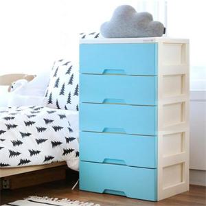 아트박스/보노하우스 모던플러스 서랍장 블루 5단