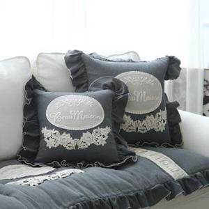 아트박스/러그랜드 메종프릴 면 쿠션 50×50 (솜포함) - 3color